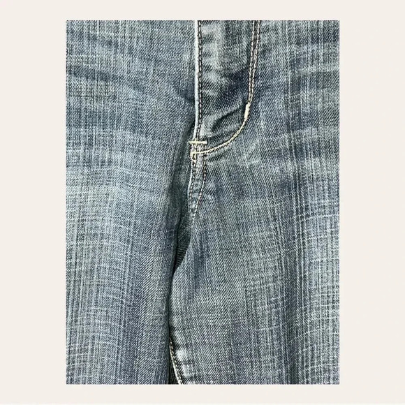 0731. SEVEN 7 DENIM JEANS SIZE 10 MEDIUM WASH IN COLOR - Picture 8 of 15